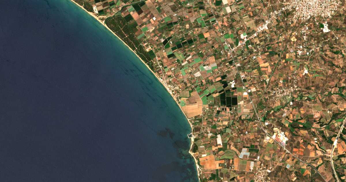 Hartă satelitară: Kourouta