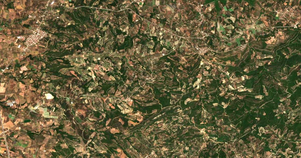 Hartă satelitară: Kryóneron