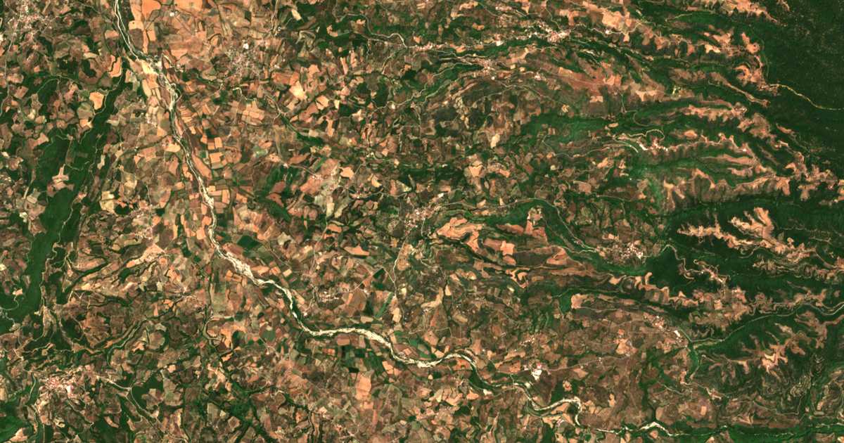 Hartă satelitară: Rodiá