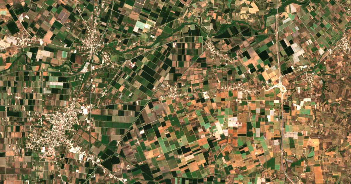 Hartă satelitară: Koroivos