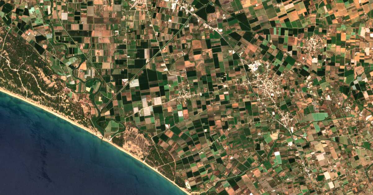 Hartă satelitară: Palaiochórion