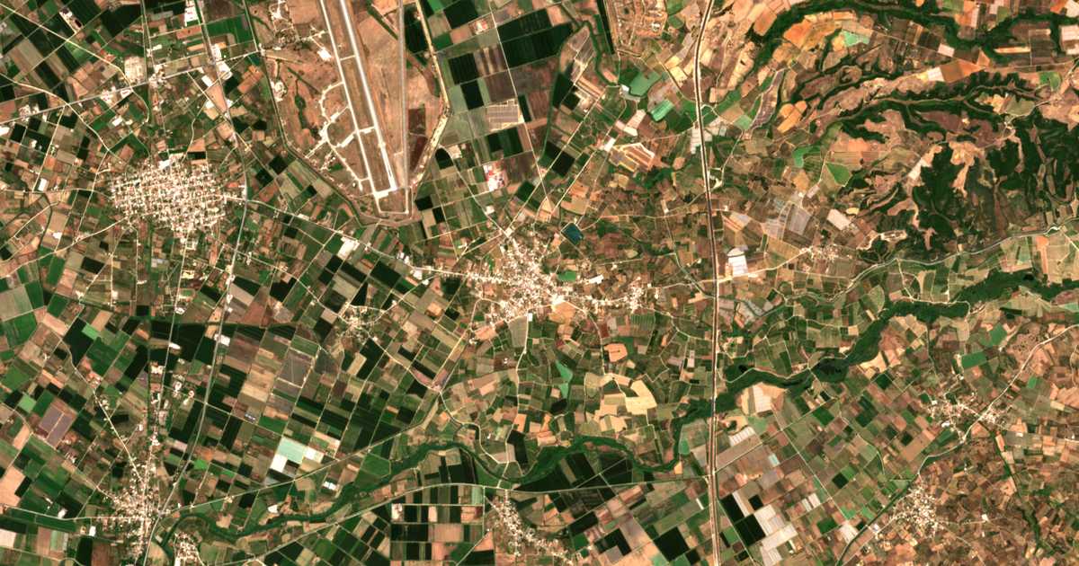 Hartă satelitară: Tragano
