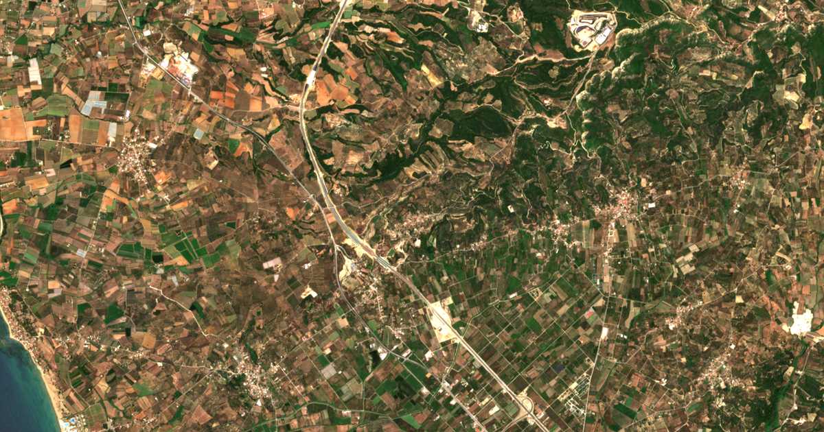 Hartă satelitară: Alpochori