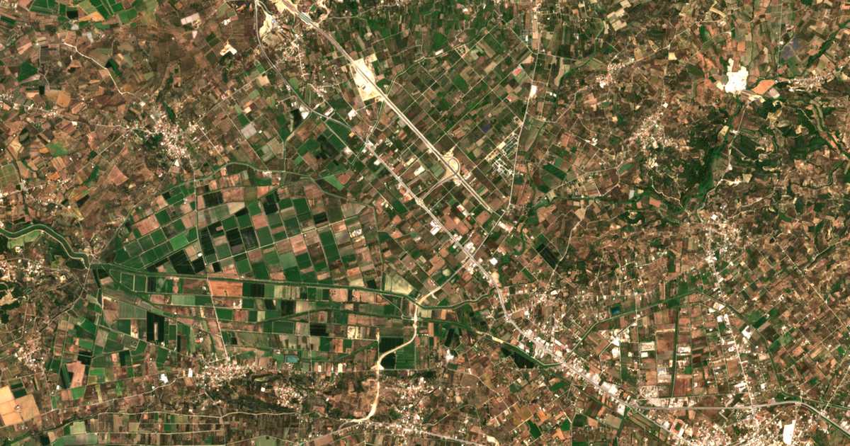 Hartă satelitară: Glykórizo