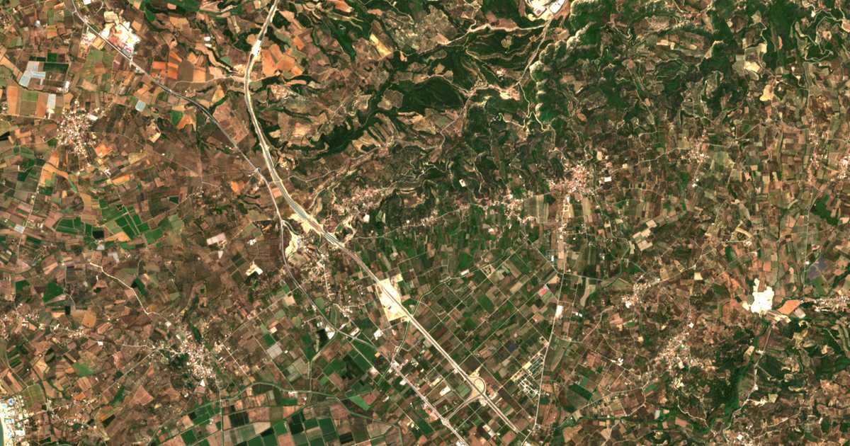 Hartă satelitară: Kapandriti