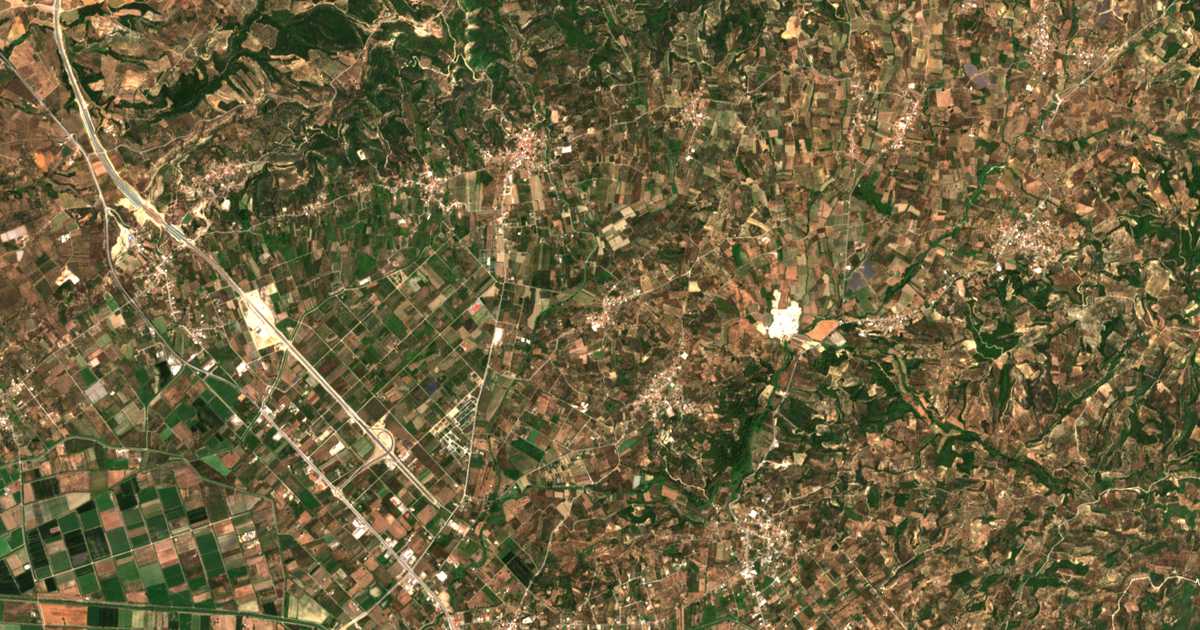 Hartă satelitară: Katsarós