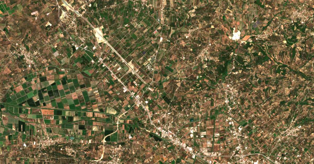 Hartă satelitară: Keramidiá