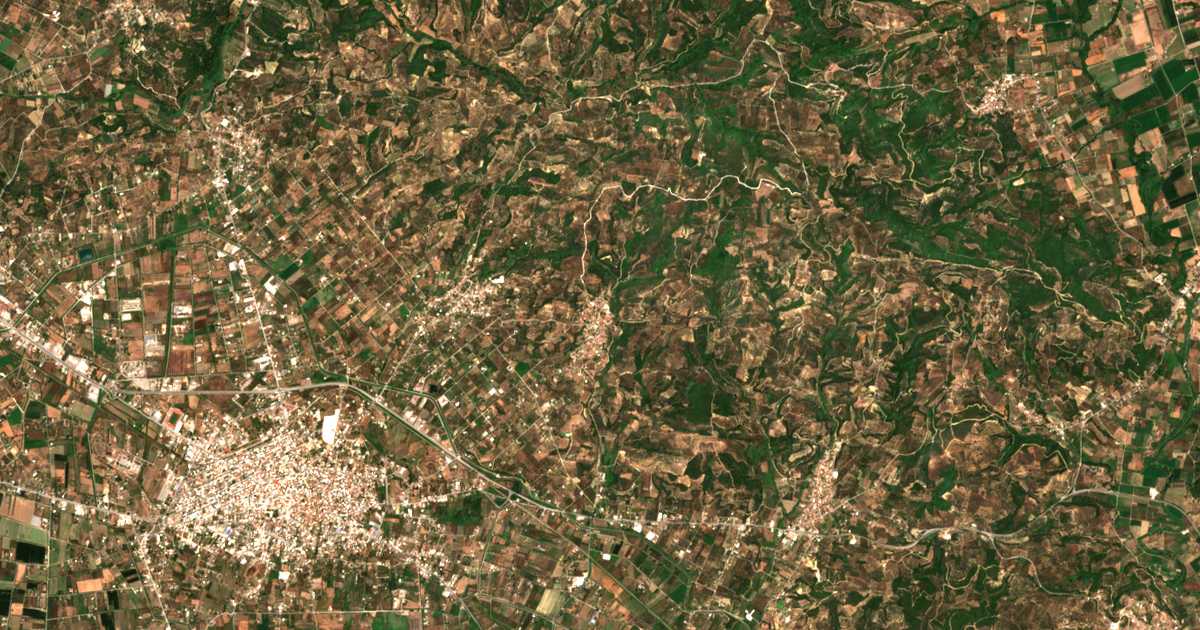 Hartă satelitară: Kolírion