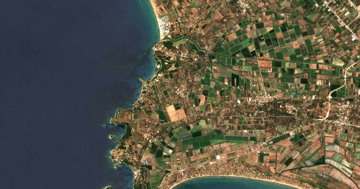 Hartă satelitară: Leventochórion