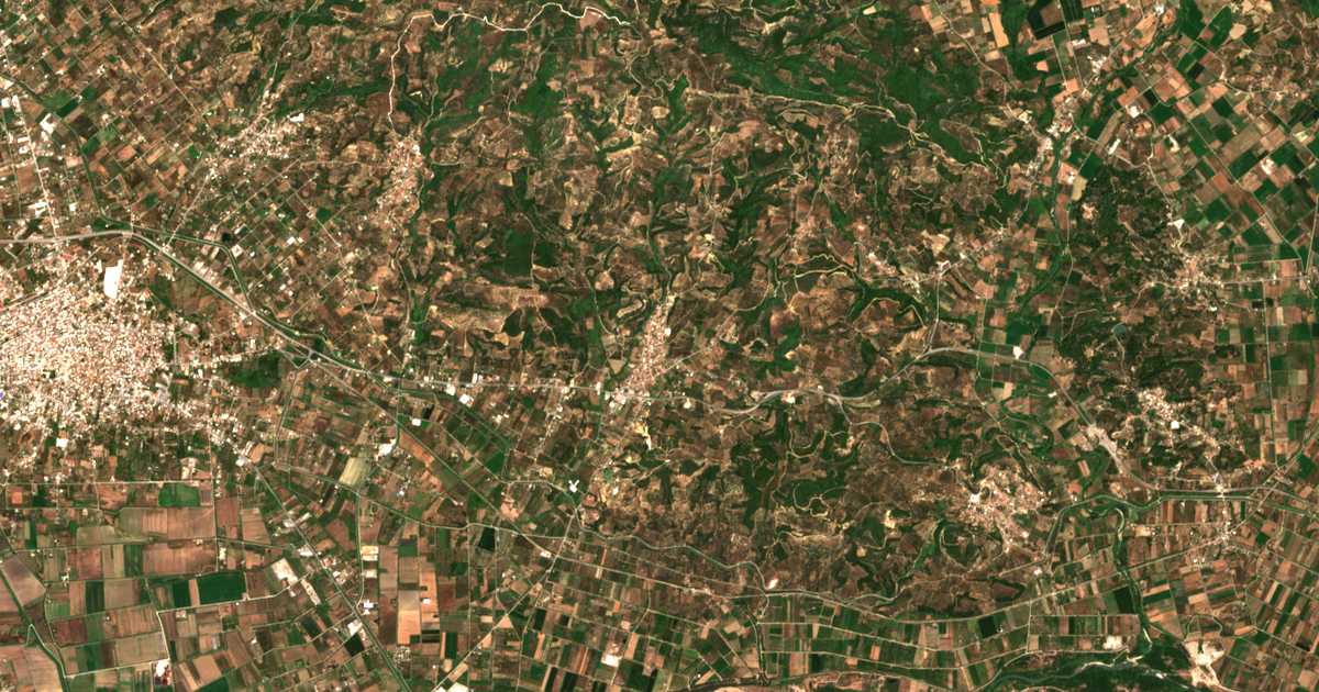Hartă satelitară: Varvasena