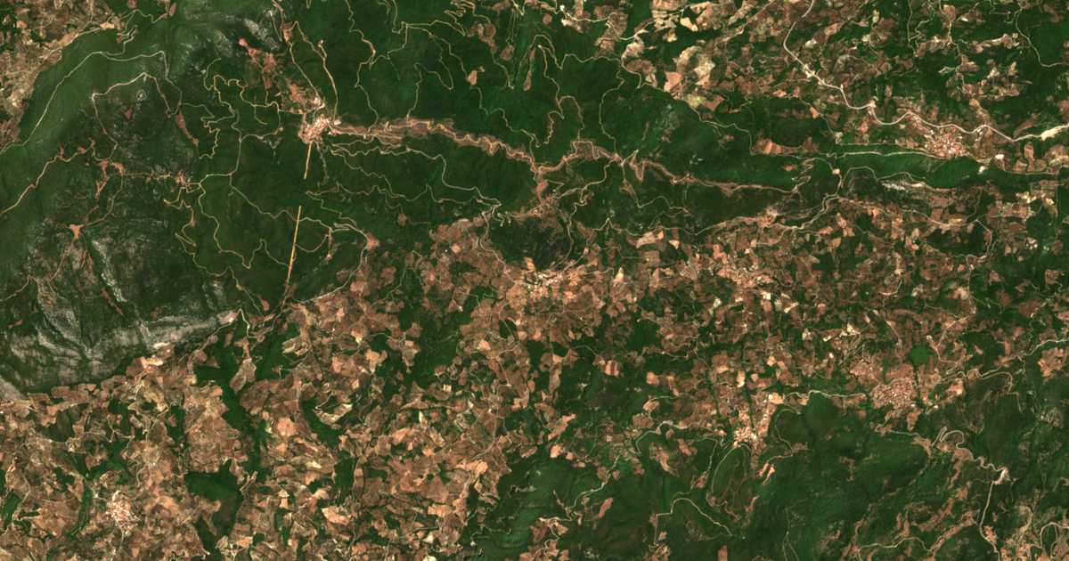 Hartă satelitară: Irakleia