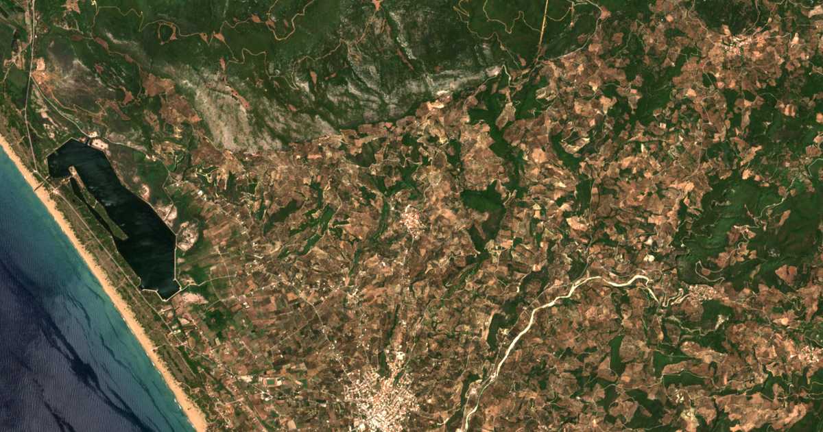 Hartă satelitară: Xirochórion