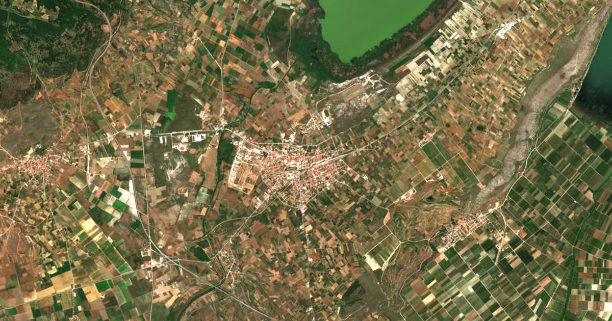 Hartă satelitară: Amýntaion
