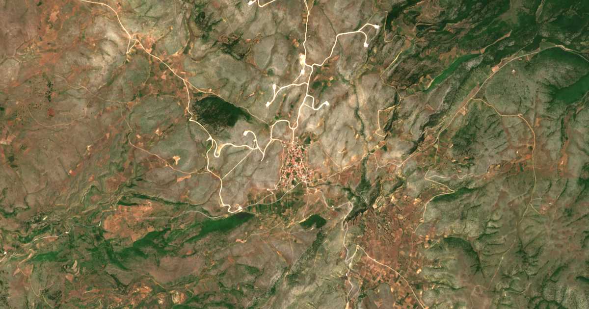 Hartă satelitară: Kélla