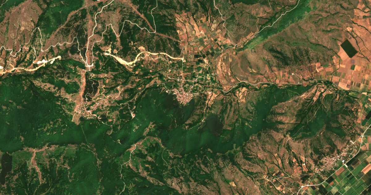 Hartă satelitară: Variko