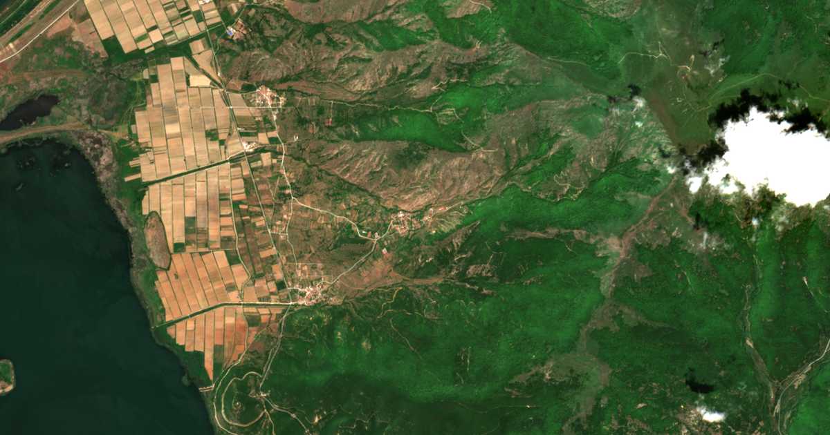 Hartă satelitară: Kallithéa