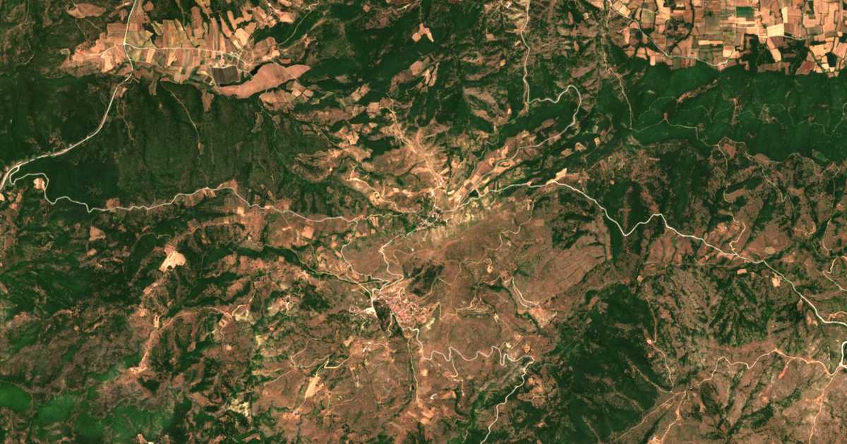 Hartă satelitară: Gílofos