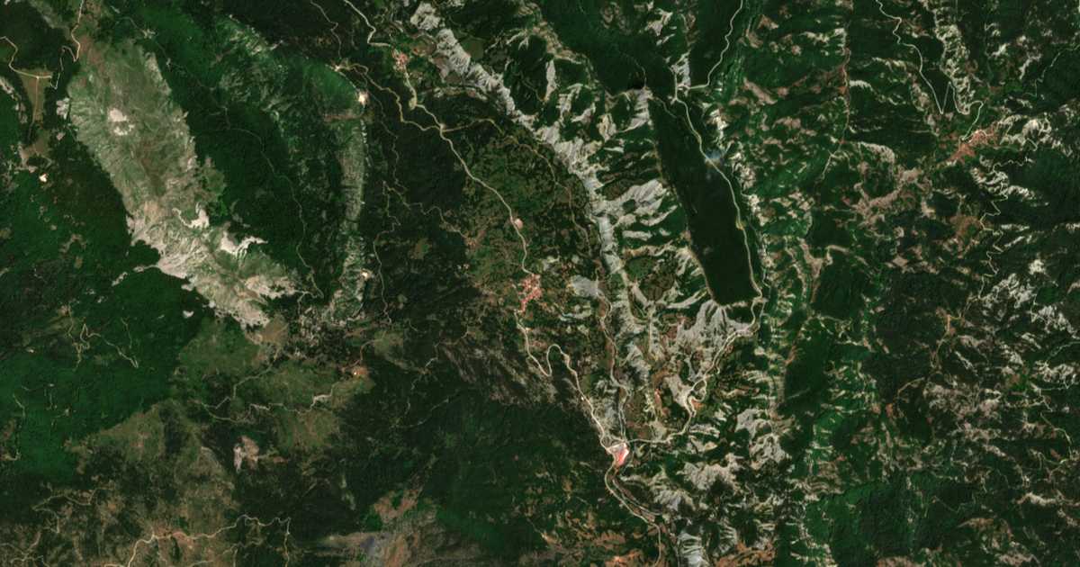 Hartă satelitară: Chrysí