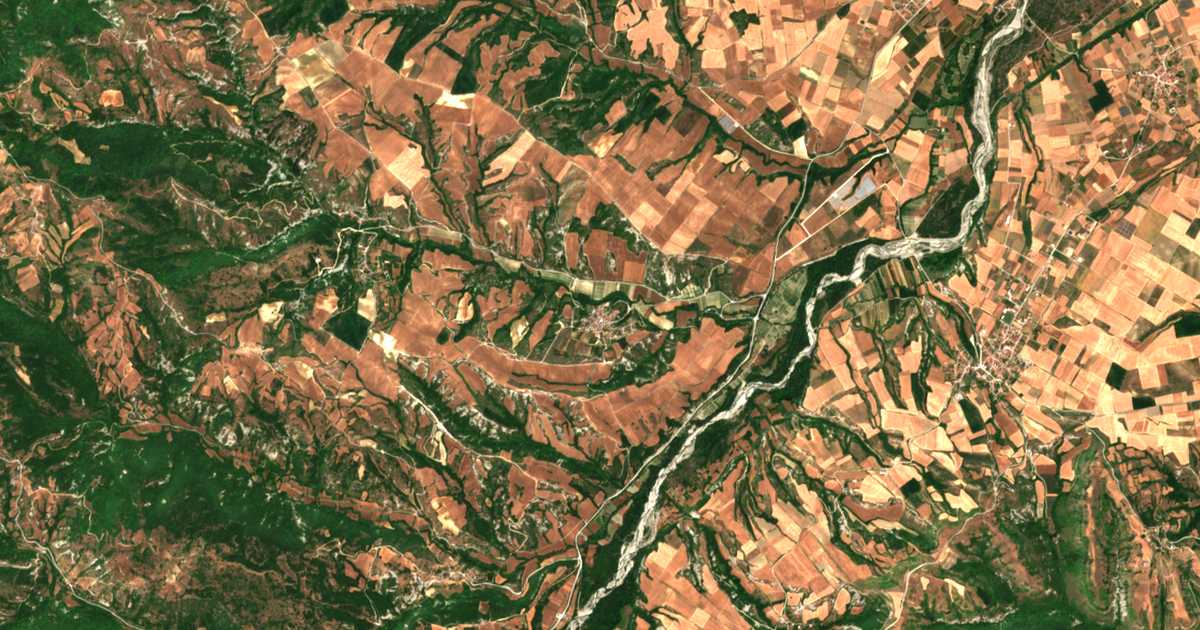 Hartă satelitară: Kranochórion