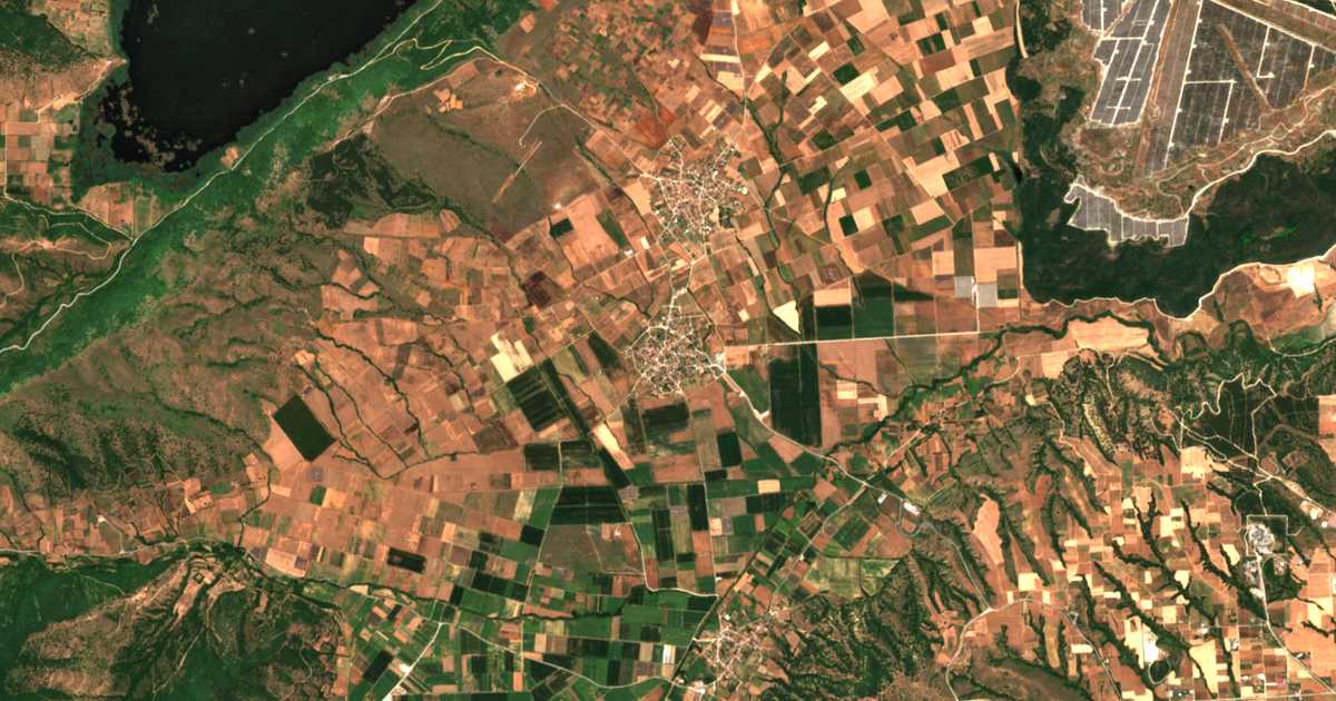 Hartă satelitară: Galáteia
