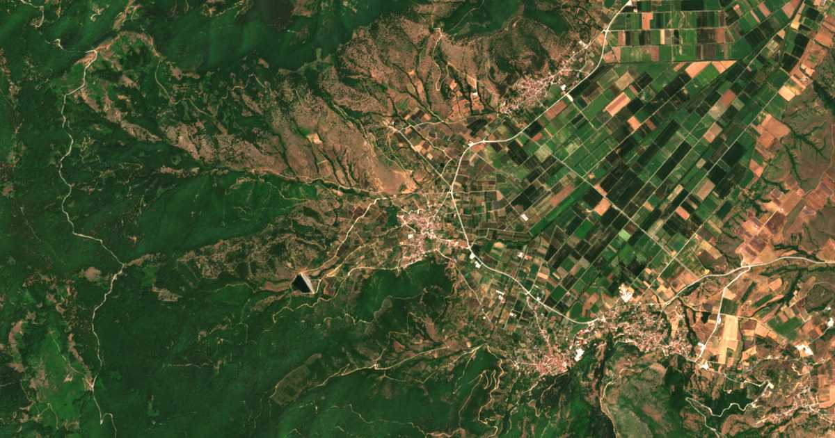 Hartă satelitară: Milochórion